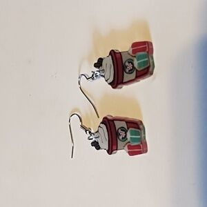 NWT Coffee Cup Earrings